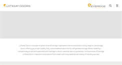 Desktop Screenshot of lotempdoors.com